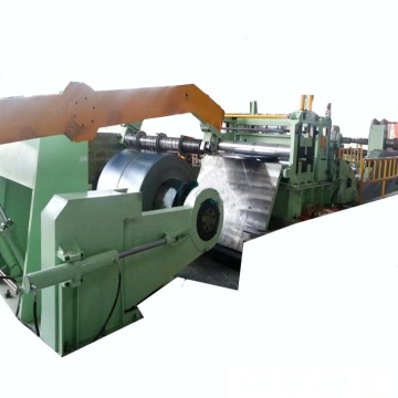 Steel coil slitting line