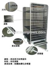 Foldable Steel stacking Roll Container