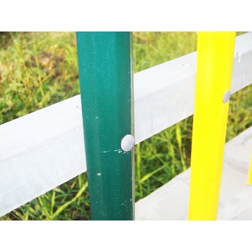 PVC Coated Metal Picket Fence Panels