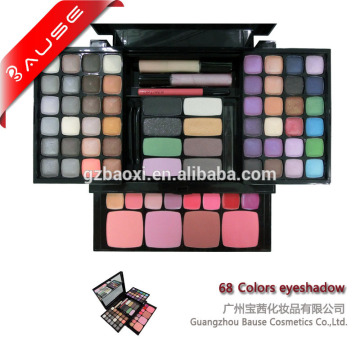 Good quality 68 color makeup case makeup kit