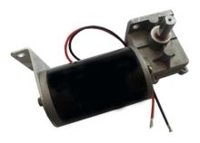 High Torque Industrial Dc Motors Permanent Magnet Brushed Dc Motor Worm Gear Box Type