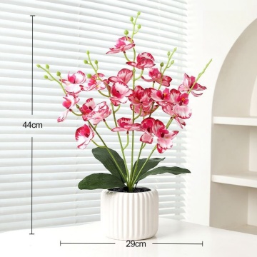 Wholesale Artificial Butterfly Orchid Flowers Bouquet