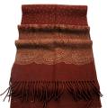 Tradational Print Design Woolen Scarf Pure Cashmere Sjal