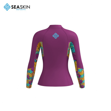 Seaskin cr neopreno premium para mujer chaqueta de traje de neopreno