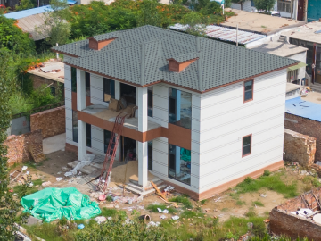 European Style Two-Story Prefab Light Steel Villa