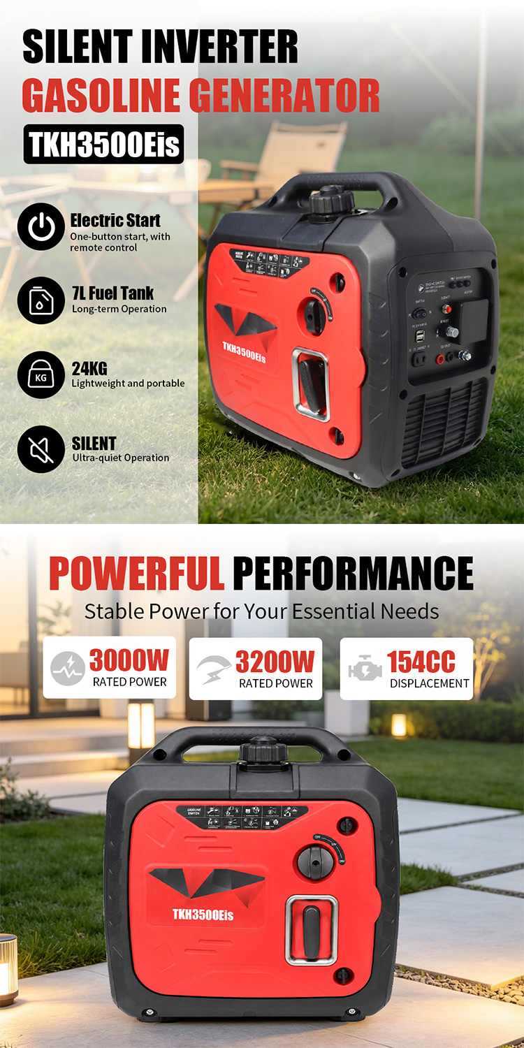 Generador de gasolina inversor TKH3500is(5) TKH3500is Inverter Gasoline Generator(5)
