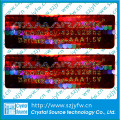 Impermeable Anti-falsificación 3D Holograma Sticker