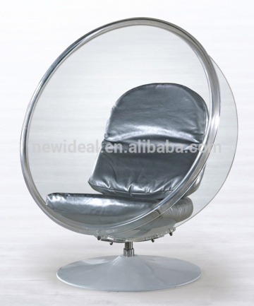 New style hot sale transparent Acrylic chair , acrylic ball chair(NL2671)