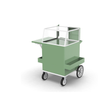 Beautiful Fresh Juice Cart: Delicate Beverage Drinks Stand