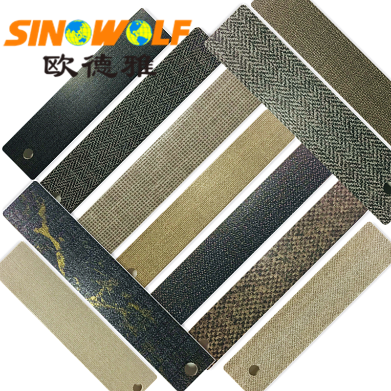 New Woven Design Pvc Woodgrain Edge Banding Tapes