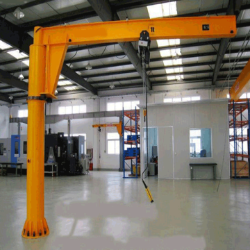 2ton bz model column type portable jib crane