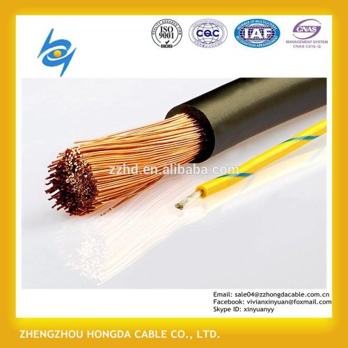 NSHXAFO 1,8/3 kV Halogen-free, flexible single core rubber cable for public transport and wiring