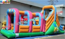 Inflatable Obstacle Game With Durable Pvc Tarpaulin Material For Rent,re-sale Use Obs-04