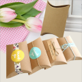 kraft paper Pillow packaging Gift Boxes pillow box