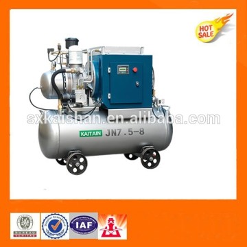 Kaitain series screw compressor with air tank