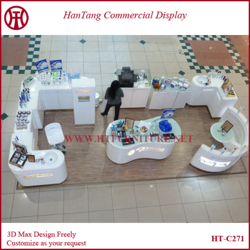 cosmetic kiosk mall cosmetic kiosk cosmetic display kiosk 12x12 feet