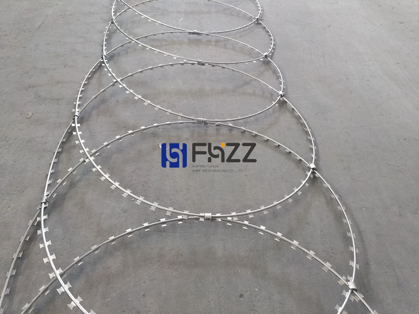 Galvanized Ring Razor Wire