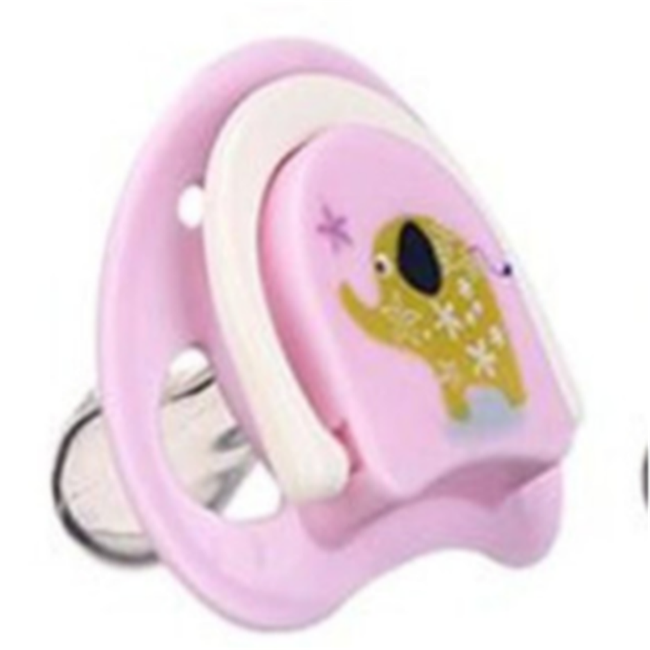 Amintaccen Jaririn Silicone Pacifier Tare Da Sense Na Gaskiya L