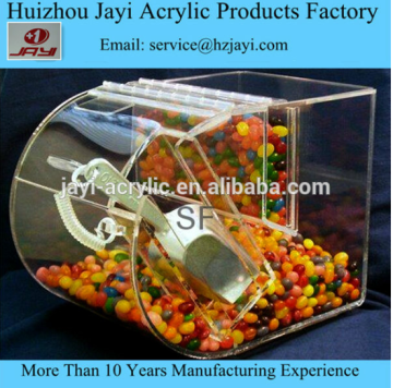 China manufacturers wholesale acrylic packaging sweet box and sugar box