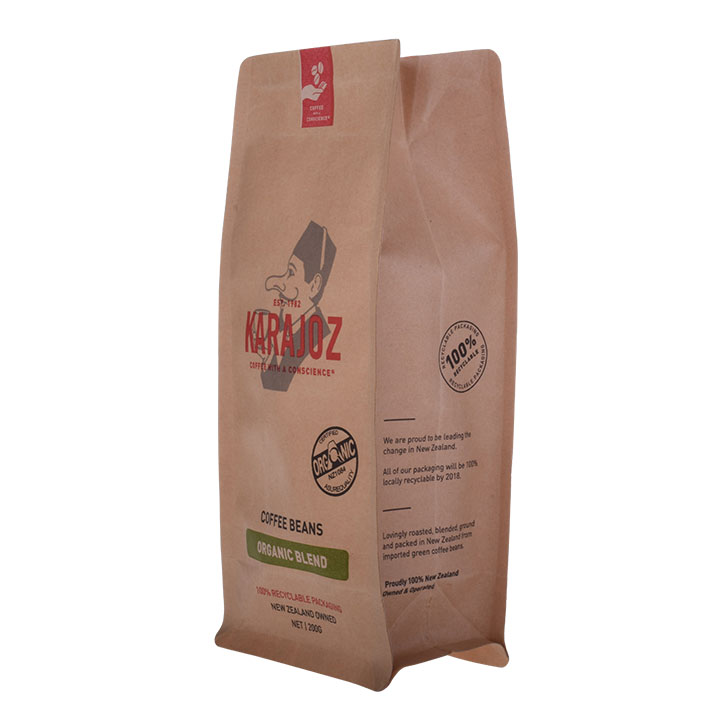 kraft coffee bag