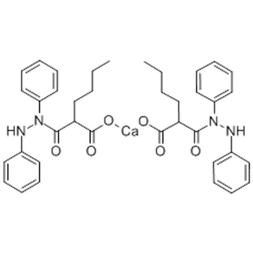 bis [2-butyl-3- (1,2-diphénylhydrazino) -3-oxopropionate de calcium] CAS 34461-73-9