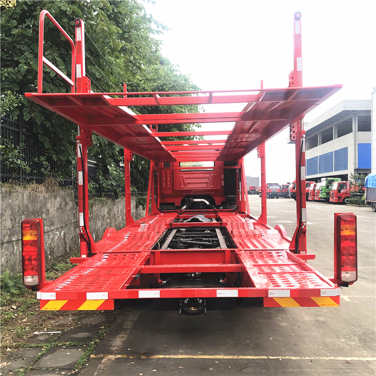 China manufacturer 2 axles 8car capacity car transport/ semitrailer car carrier