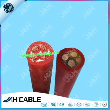 High Quality 250 Degree Flexible Multi core Silicone Rubber Power Cable