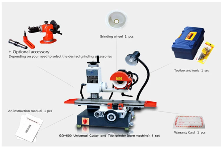 360 Degree Rotation Plane Universal Tool Grinder Machine