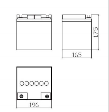 12V38AH Lead Acid Battery