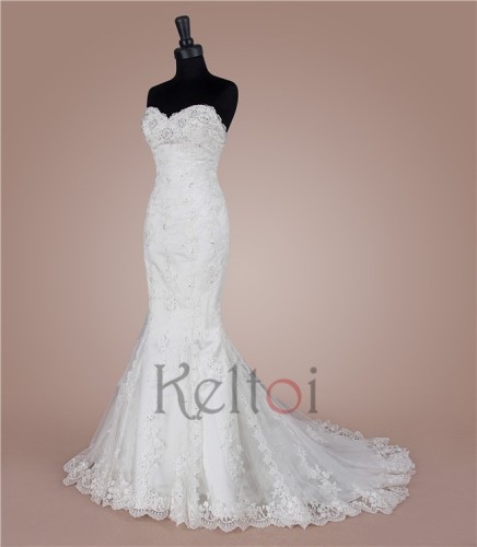 PL383 Elegant wholesale wedding dress 2015 China