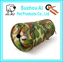 Pet Toy Collapsible Tunnel Crinkle Kitten Fun Camouflage Cat Tunnel