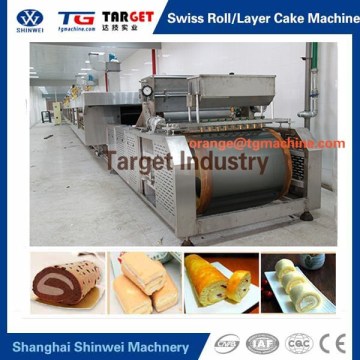 Automatic Swiss Roll Layer Sponge Cake Machine