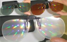 Suitable Size 3d Fireworks Glasses With 2 Sets Of Lense