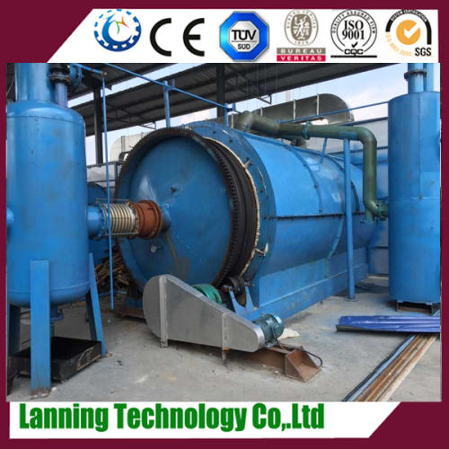 environmental waste tyre recycle to energy pyrolysis machine