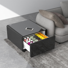 Smart Tempered Glass Red Wine Cooler Refrigerator with Glass Door