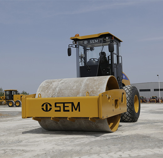 SEM512 pemadat tanah 12 ton rol jalan CAT