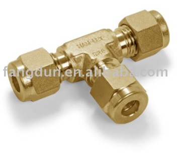 union tee,tube fitting ,compression fitting