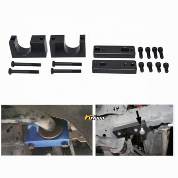 Aluminum Front Suspension Sway Bar Spacer Relocation Bracket for Hilux Vigo