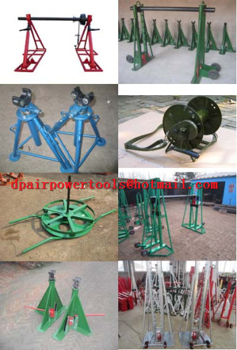 Made Of Cast Iron,Ground-Cable Laying,Cable drum trestles,Cable Drum Jacks