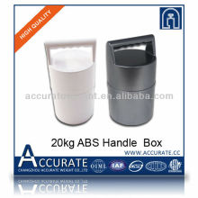 20kg single Stainless Steel test weight ABS handle box