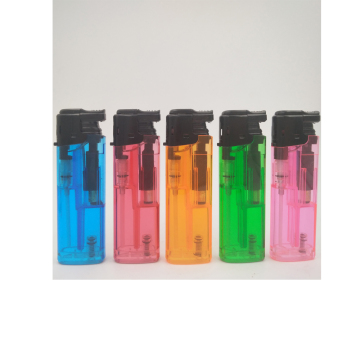 Refillable Electronic gas cigarette lighter with Lid