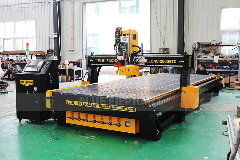 Big Working Size 2000*6000mm Engraving Cutting Atc CNC Router Machine for Wood Carving