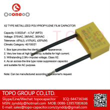mkp x2 capacitor 275v 280v 300v