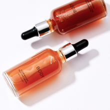 Natural Long-Lasting Medium Self-Tanner: Enhance Your Sun Tan with Organic Lotion and Drops Oil