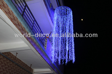 Outdoor decoration light curtain