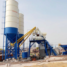 Mini mix ready-mixed HZS35 precast concrete batching plant