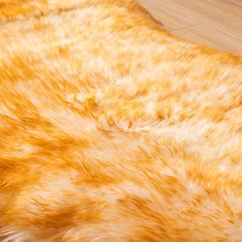 Natural Genuine Sheepskin Carpet Double Rug