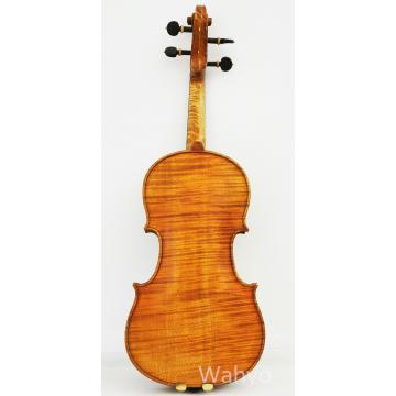 Violín 4/4 de madera europea hecho a mano de alta calidad