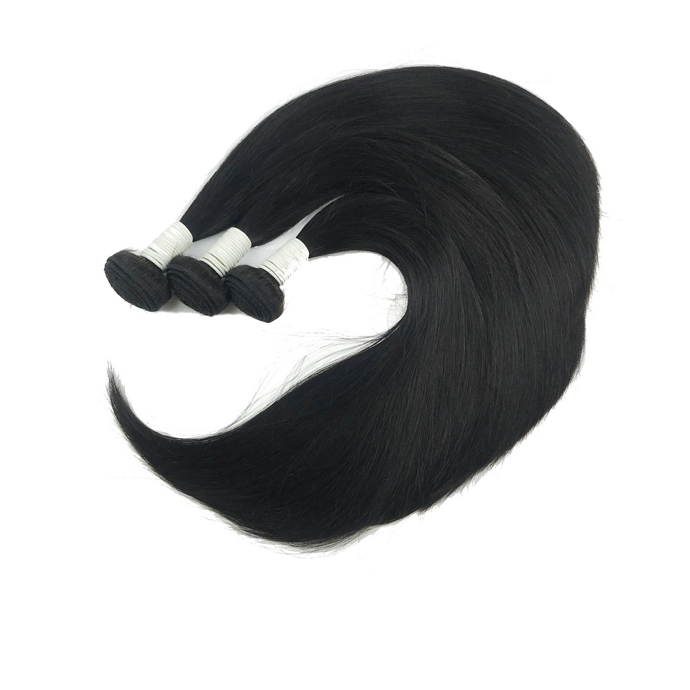 Wholesale Super Double Drawn Natural Color Malaysian Human Hair extension