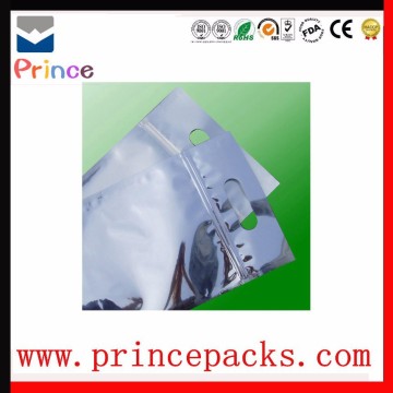 reclosable anti static aluminum laminated bags/anti-static bag